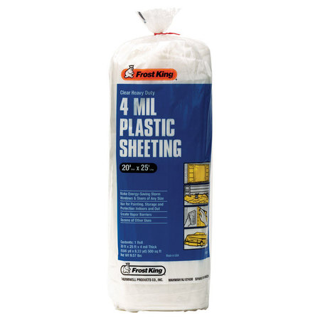 Frost King Plastic Sheetroll 4Mil W P2025